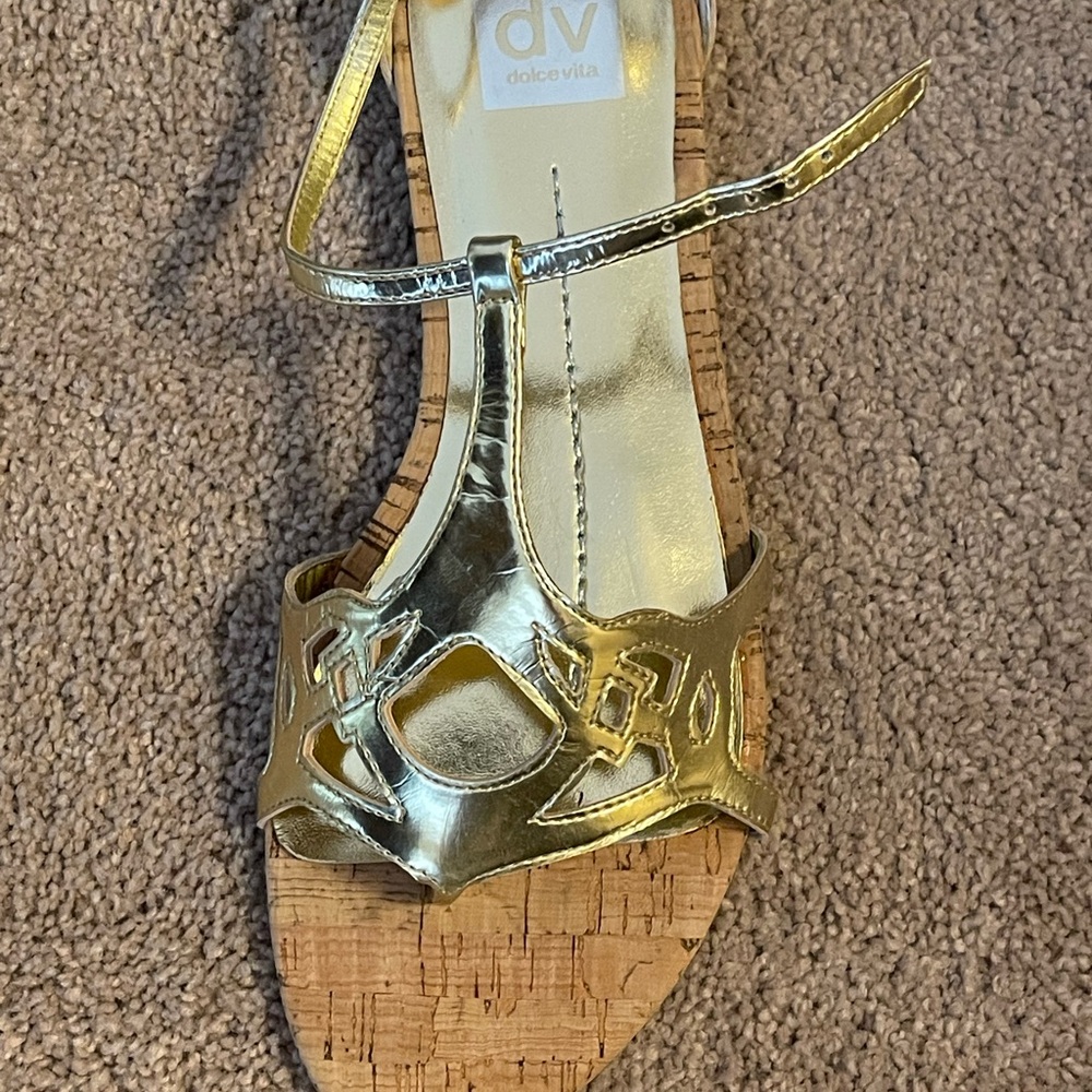 Dolce Vita Gold Women's Sandals
